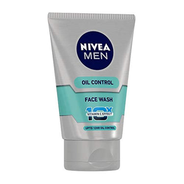 Nivea Men Creme, Dark Spot Reduction Cream, 75ml & Men Face Wash, Oil Control, 10x Vitamin C, 100g